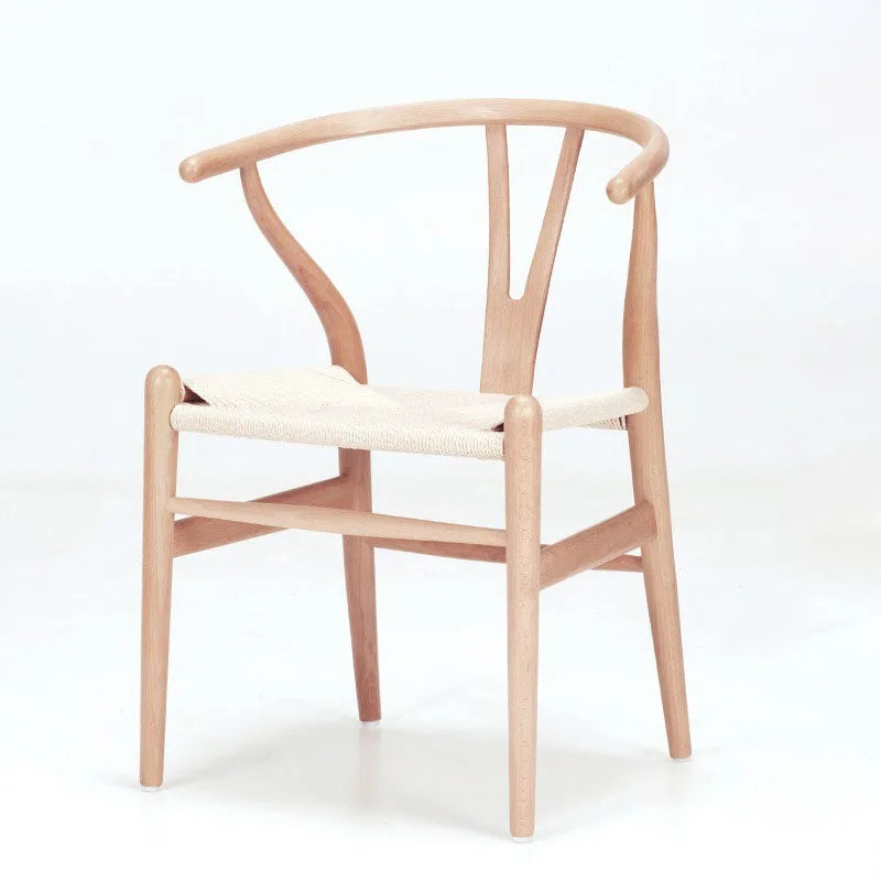 Nordic Wooden Dining Chair - Beech