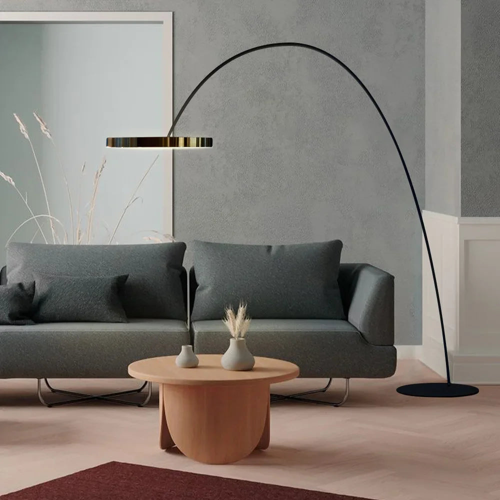 Nordic Wrought Iron LED Floor Lamp