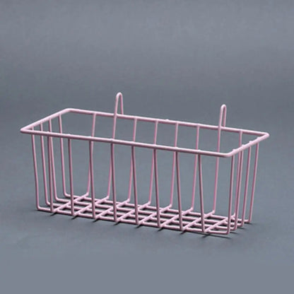 Nordic Wrought Iron Wall Basket