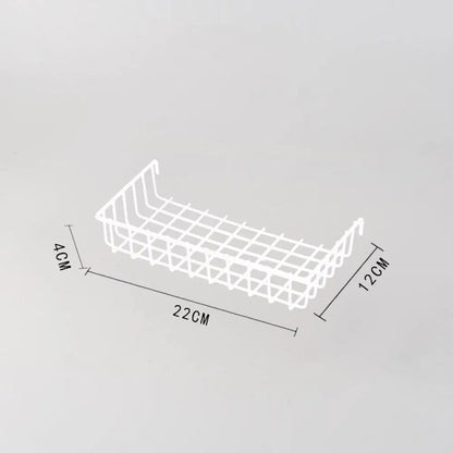 Nordic Wrought Iron Wall Basket