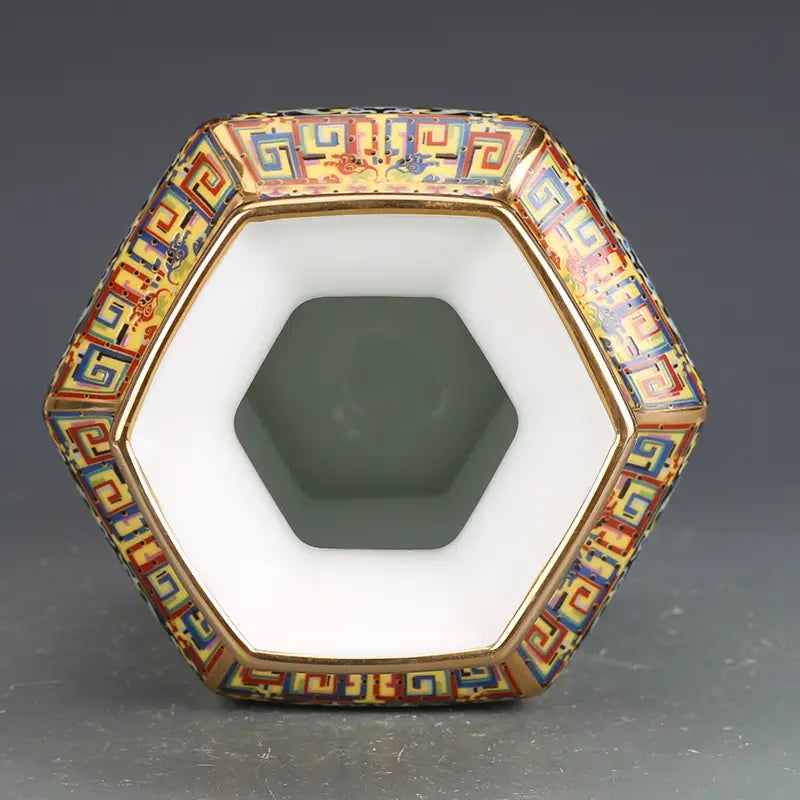 Antique Enamel Porcelain Vase Collection