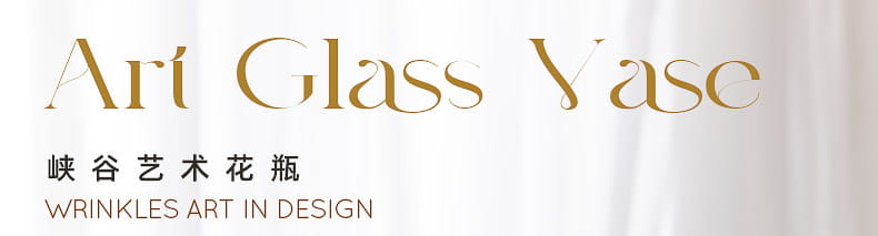 Nordic Frosting Glass Vase - Modern Home Decor