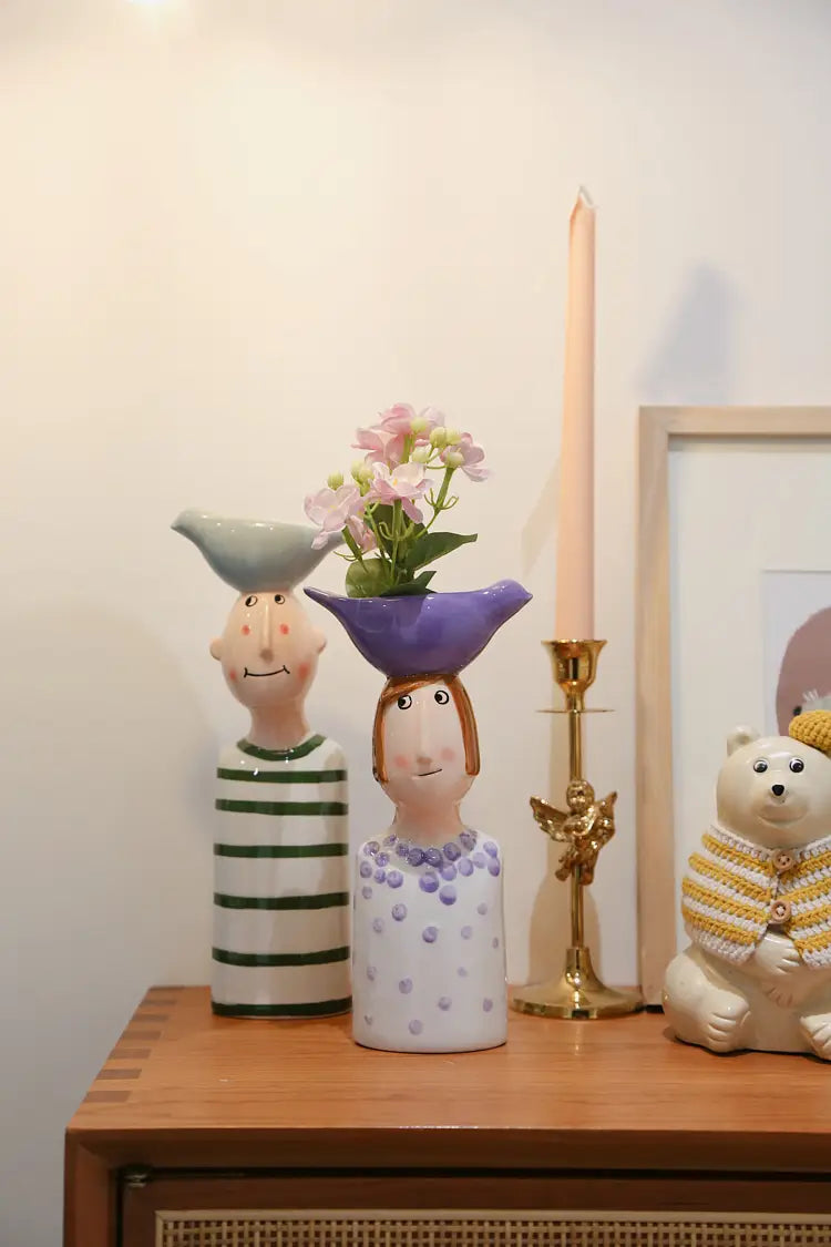 Ceramic Vase Set for Beautiful Home Decor