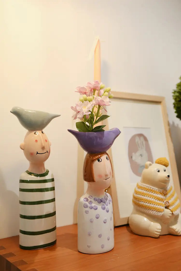 Ceramic Vase Set for Beautiful Home Decor