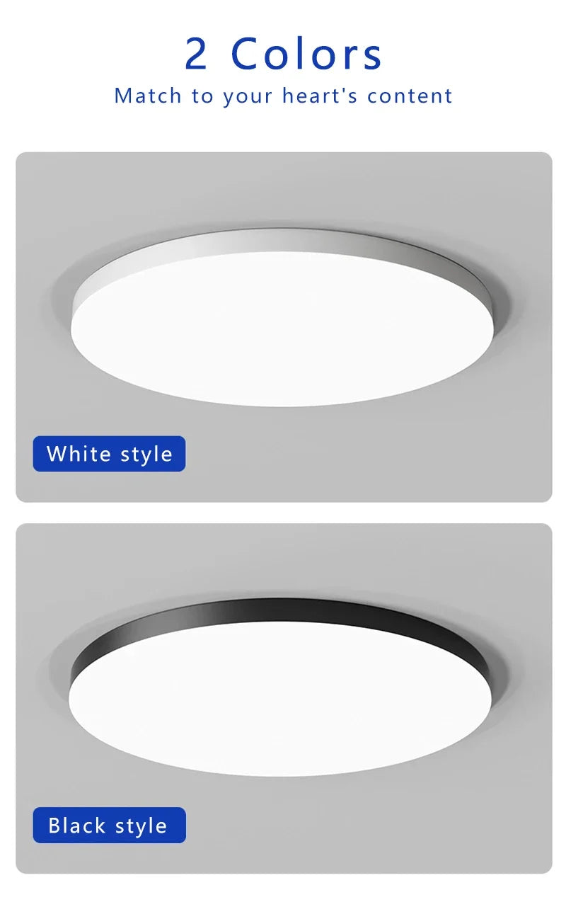 OTELEI LED Ceiling Light - Waterproof, Modern, Indoor