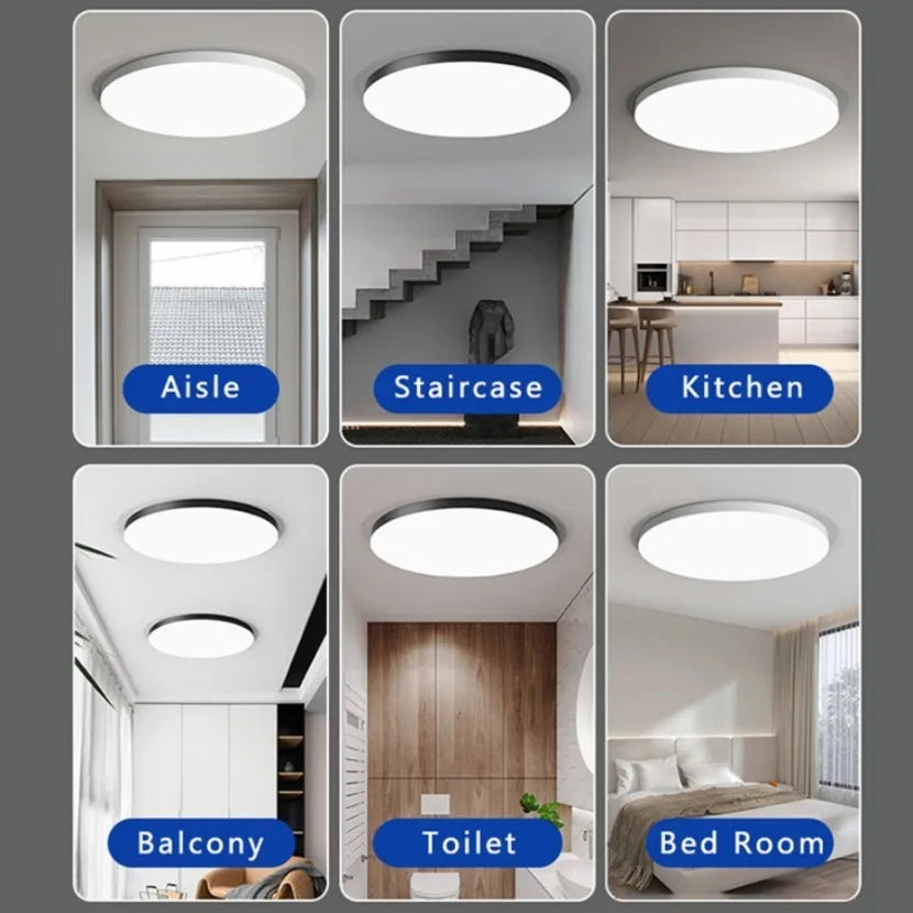 OTELEI LED Ceiling Light - Waterproof, Modern, Indoor