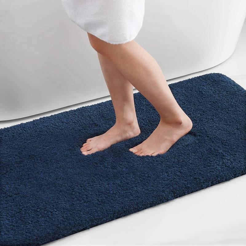 Olanly Plush Non-Slip Bath Mat