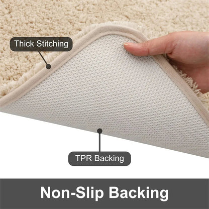 Olanly Plush Non-Slip Bath Mat