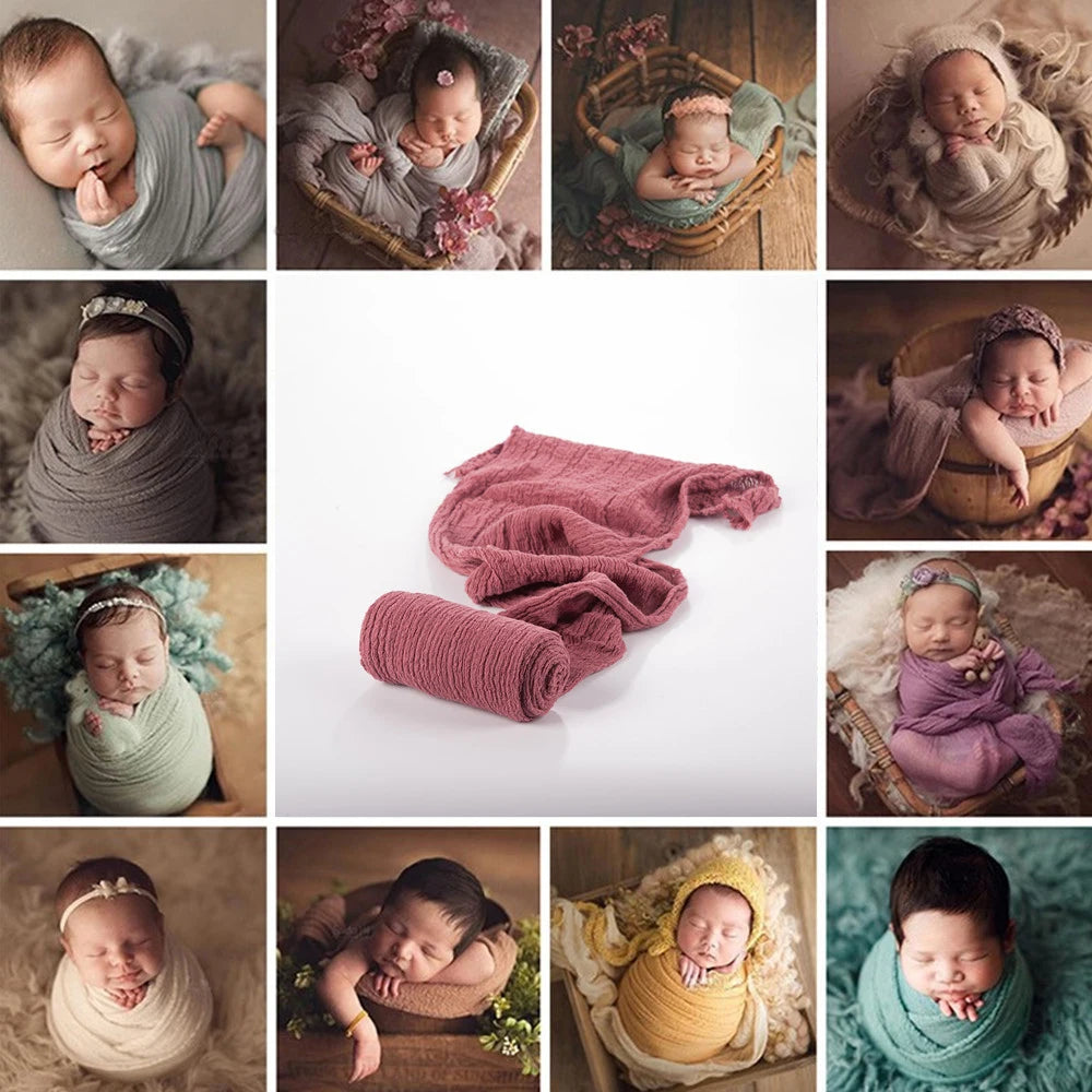 Organic Cotton Newborn Photo Wrap