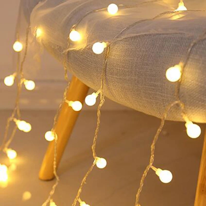 Outdoor Globe Fairy String Lights