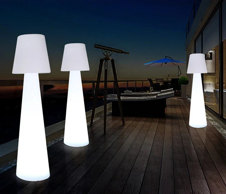 Outdoor RGB LED Waterproof Floor Lamp