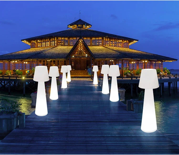 Outdoor RGB LED Waterproof Floor Lamp