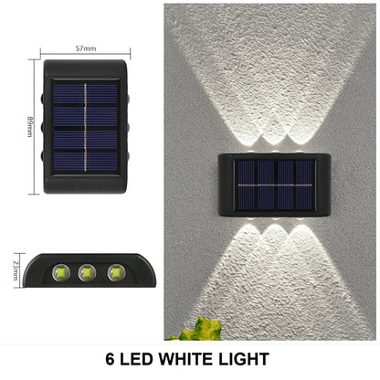 Outdoor Solar LED Wall Lights