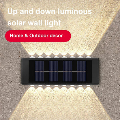 Outdoor Solar LED Wall Lights