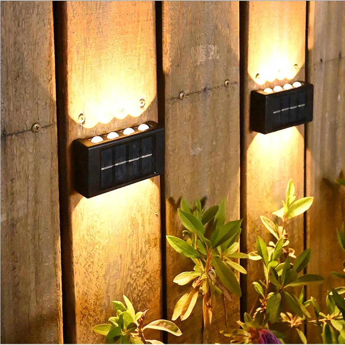 Outdoor Solar LED Wall Lights