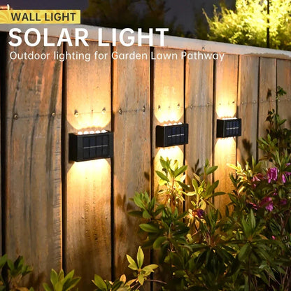 Outdoor Solar LED Wall Lights