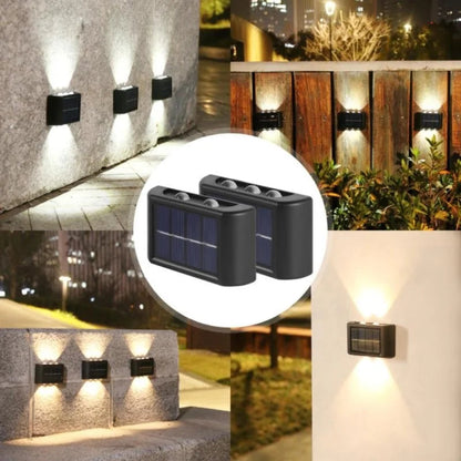 Outdoor Solar LED Wall Lights