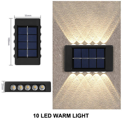 Outdoor Solar LED Wall Lights