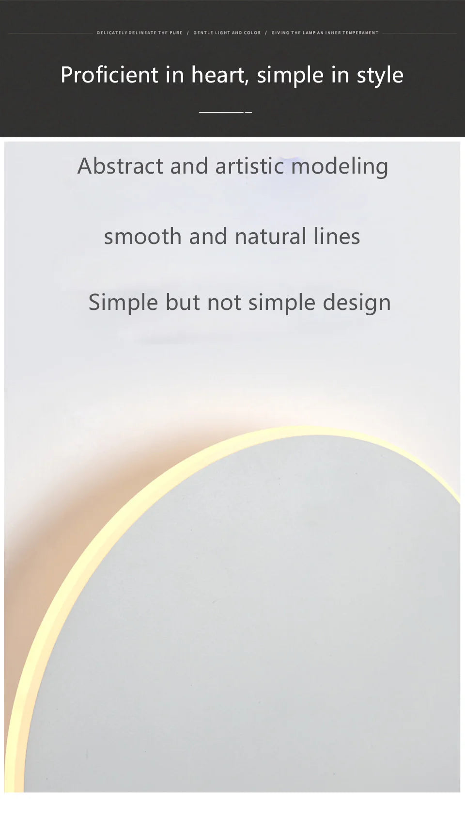 PZHDNX Round LED Wall Light