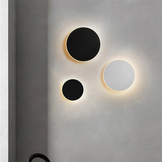 PZHDNX Round LED Wall Light