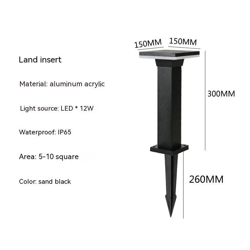 Padansa 10W Waterproof Aluminium Lawn Lamp