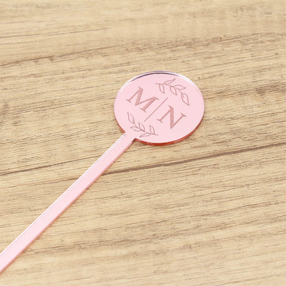 Personalised Acrylic Drink Stirrers 18cm