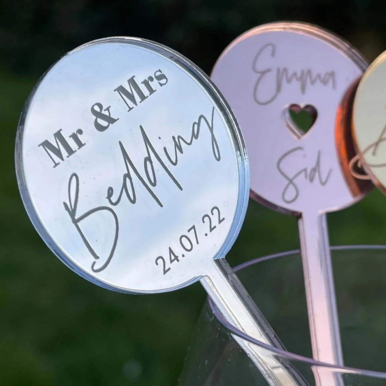 Personalised Acrylic Drink Stirrers 18cm