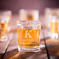 Personalised Monogrammed Whiskey Shot Glasses