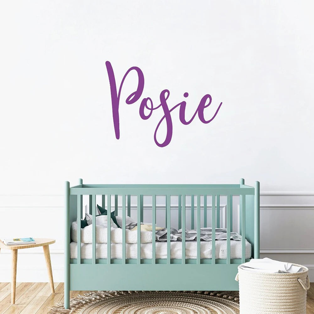 Personalised PVC Name Wall Decal