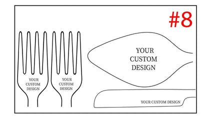 Personalised Stainless Steel Cake Cutting Set