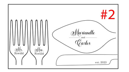 Personalised Stainless Steel Cake Cutting Set