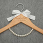 Personalised Wood Wedding Hanger Set