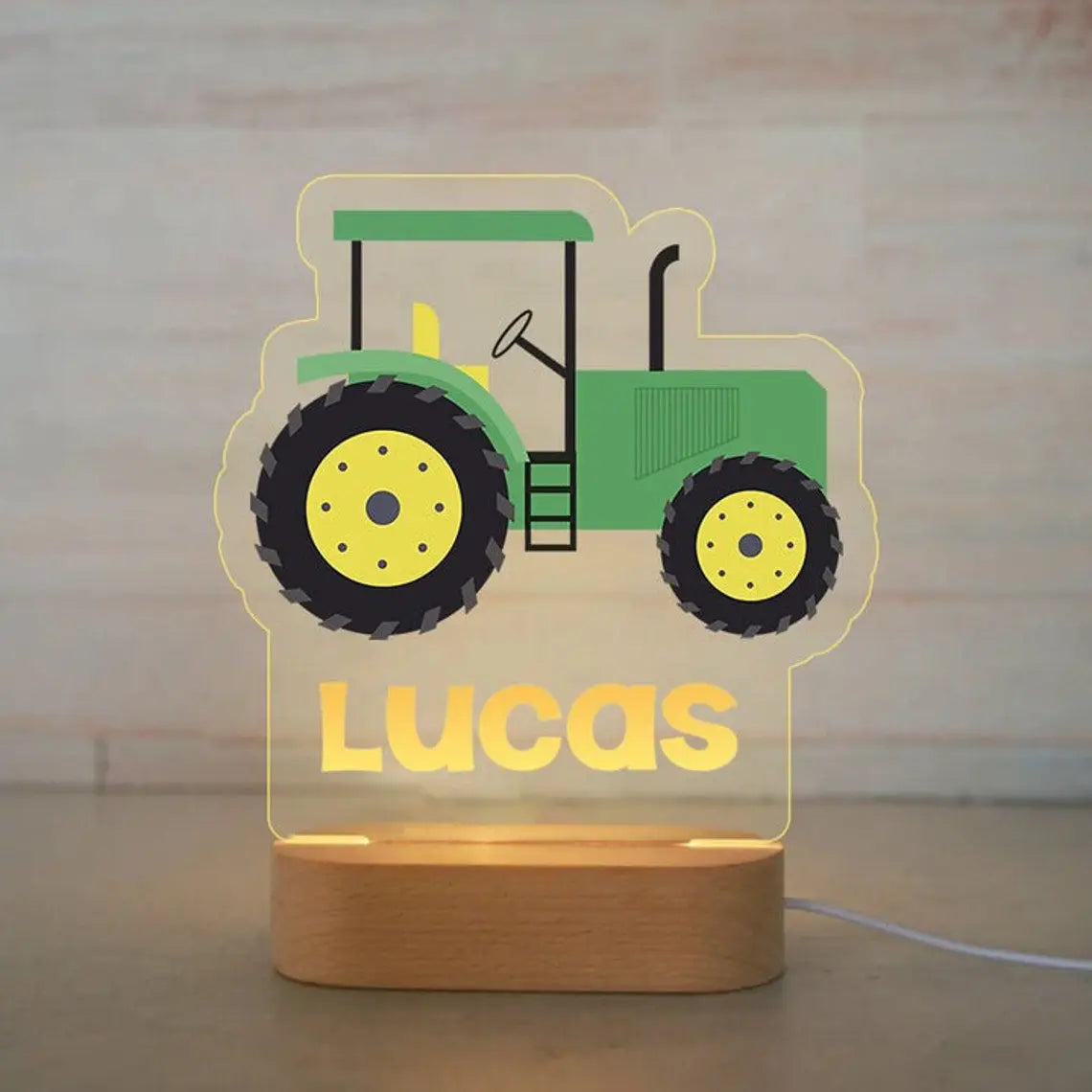 Personalized Acrylic Animal Night Light