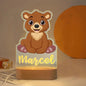 Personalized Acrylic Animal Night Light