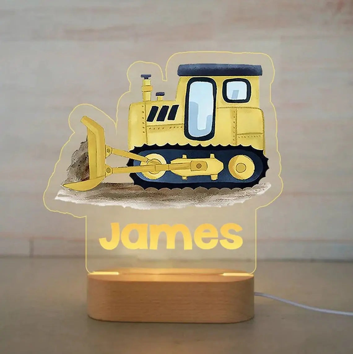 Personalized Acrylic Animal Night Light