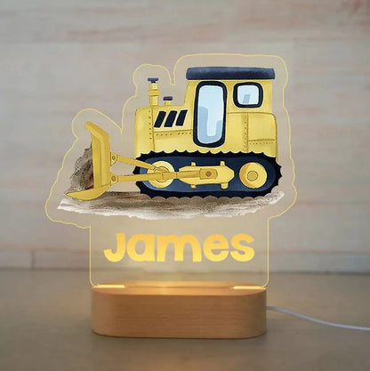 Personalized Acrylic Animal Night Light