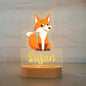 Personalized Acrylic Animal Night Light