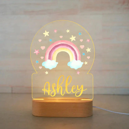 Personalized Acrylic Animal Night Light