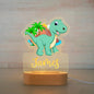 Personalized Acrylic Animal Night Light