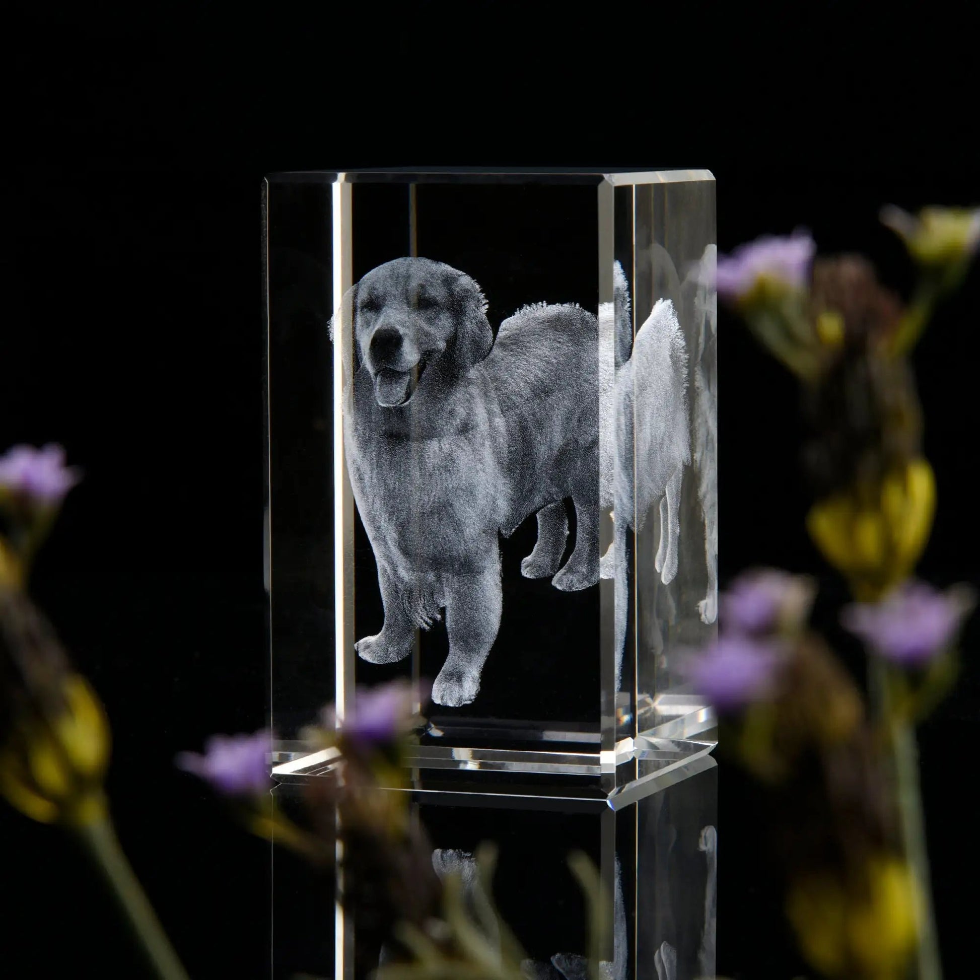 Personalized Crystal Pet Sympathy Keepsake