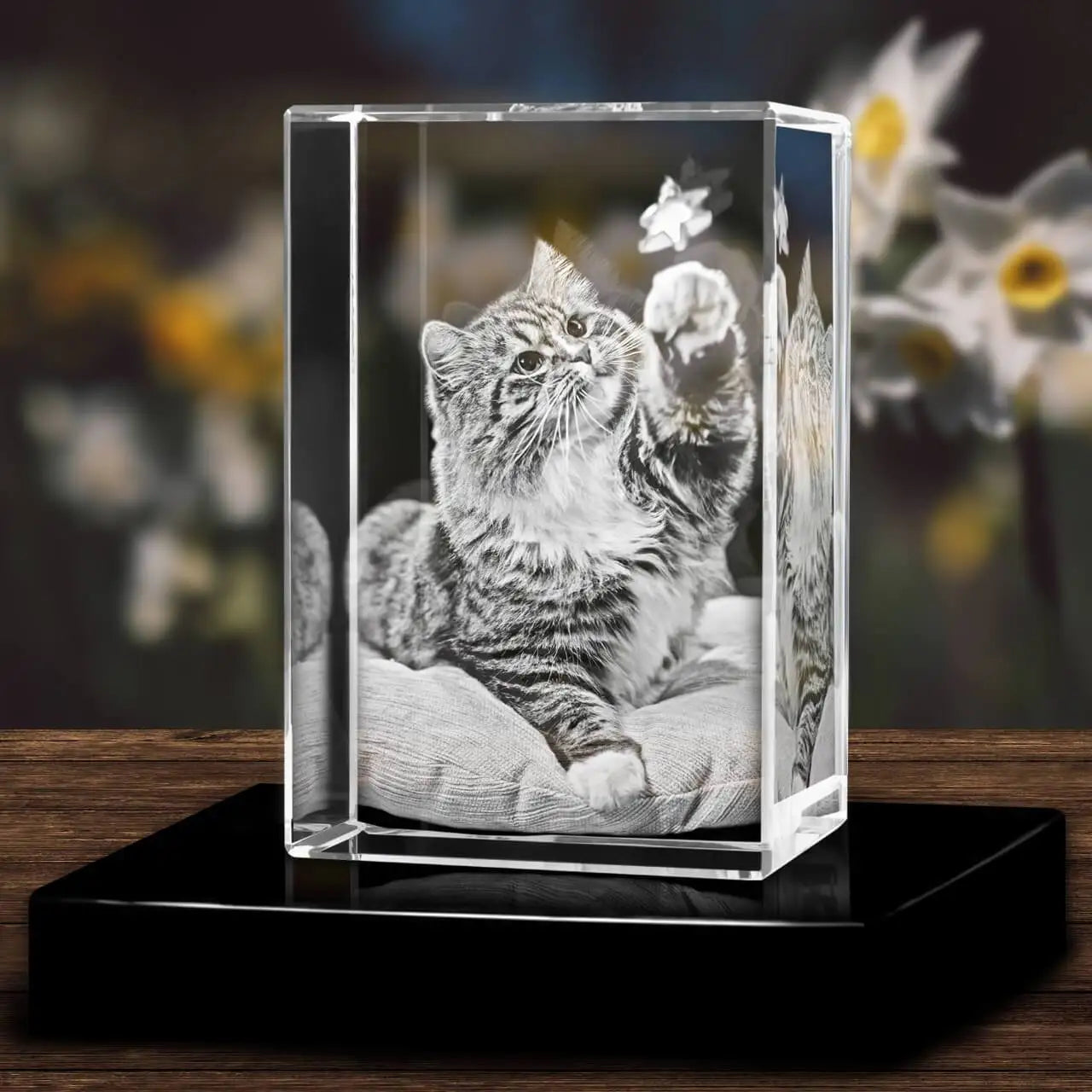 Personalized Crystal Pet Sympathy Keepsake