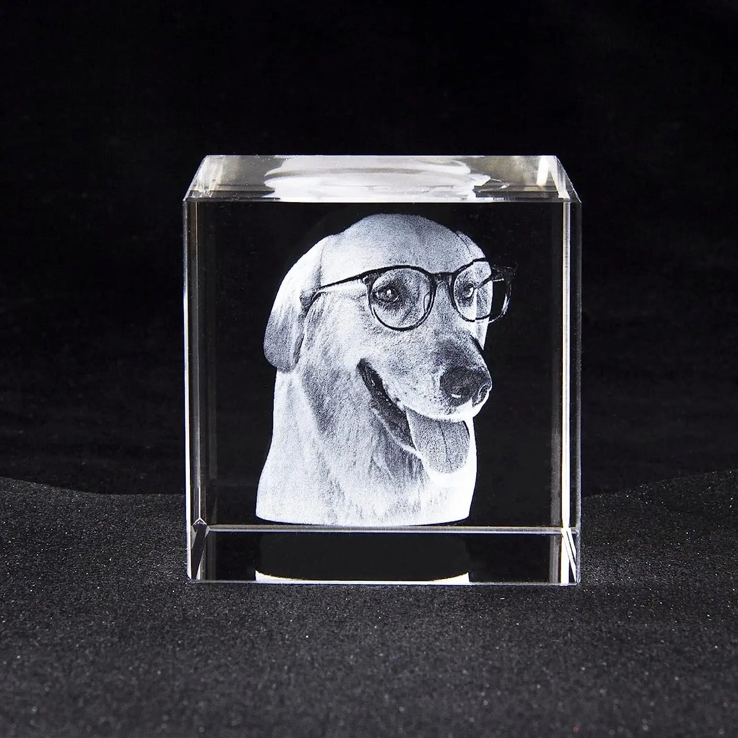 Personalized Crystal Pet Sympathy Keepsake