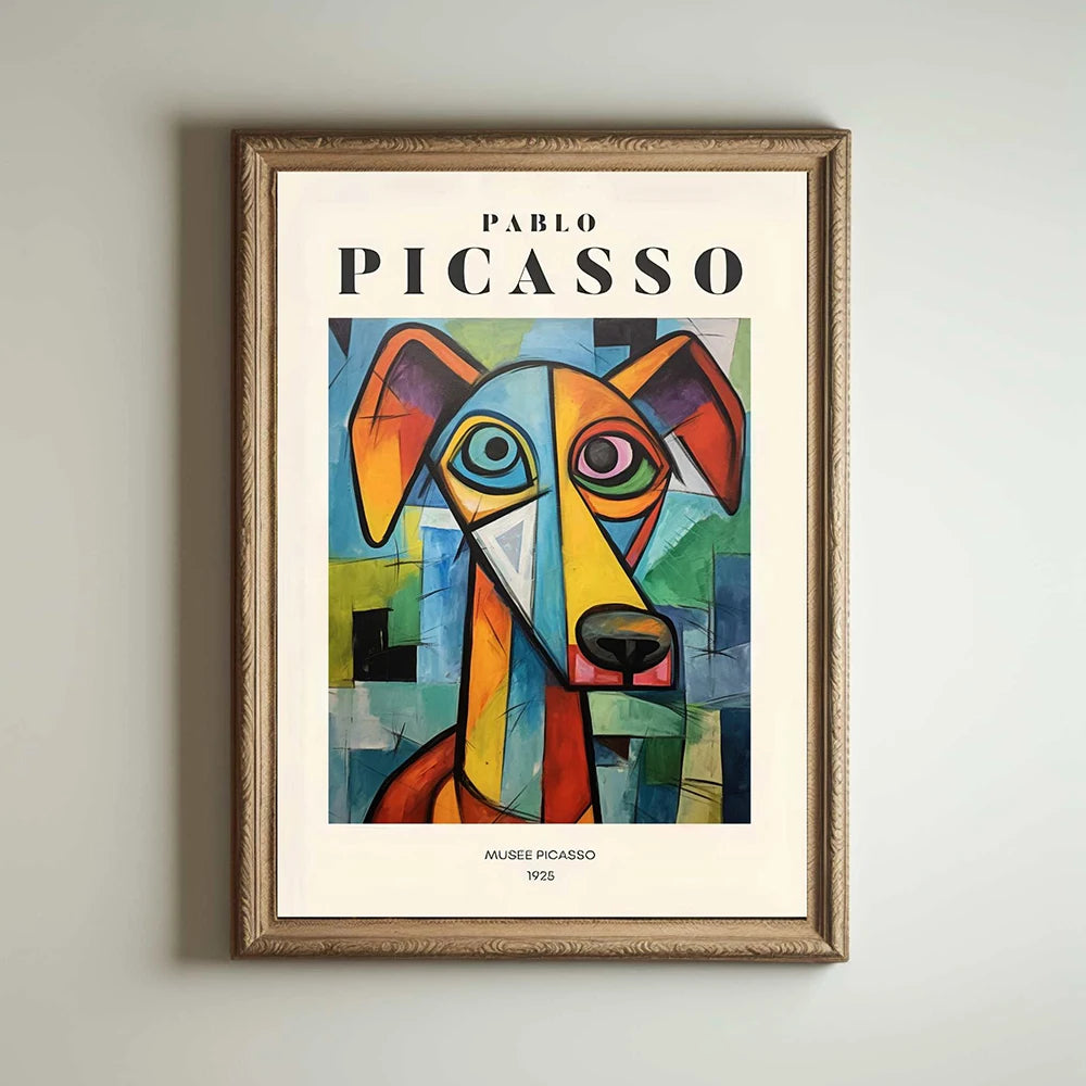 Picasso Abstract Canvas Art Print