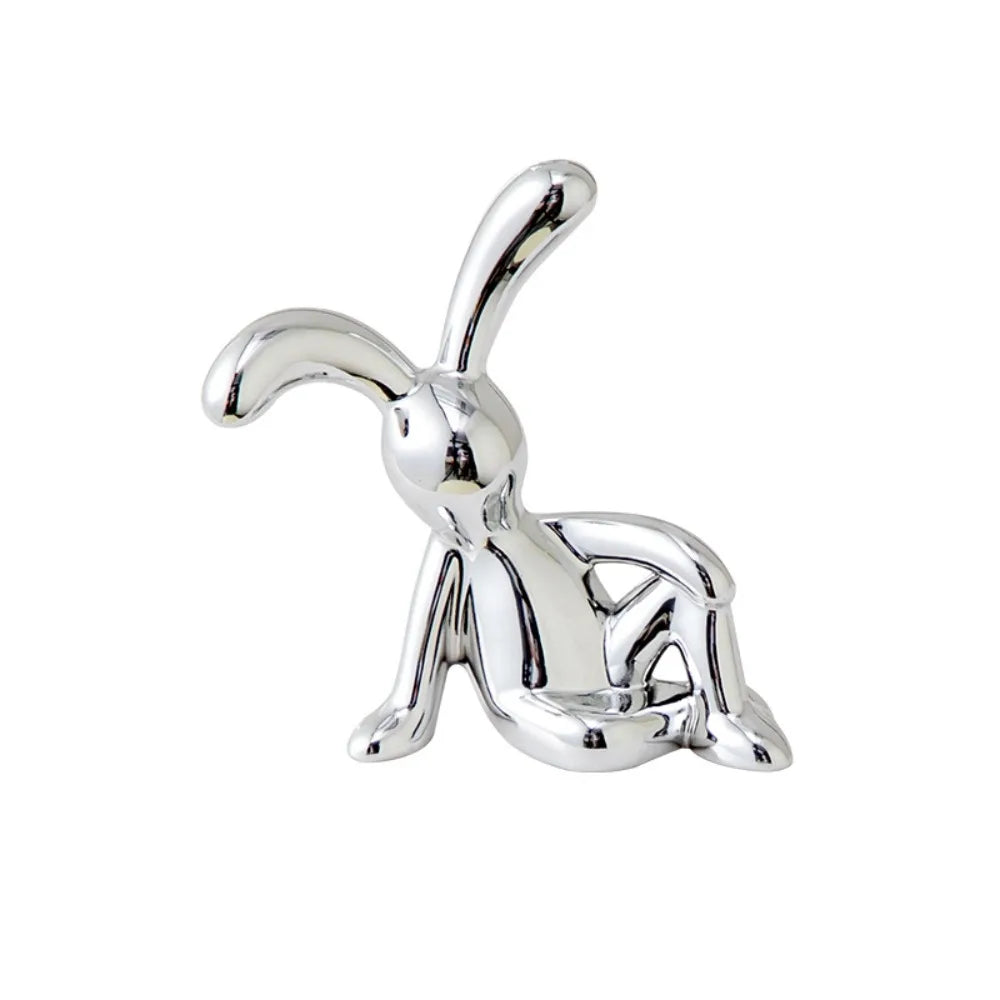 Plating Rabbit Decorative Ornament - 3D