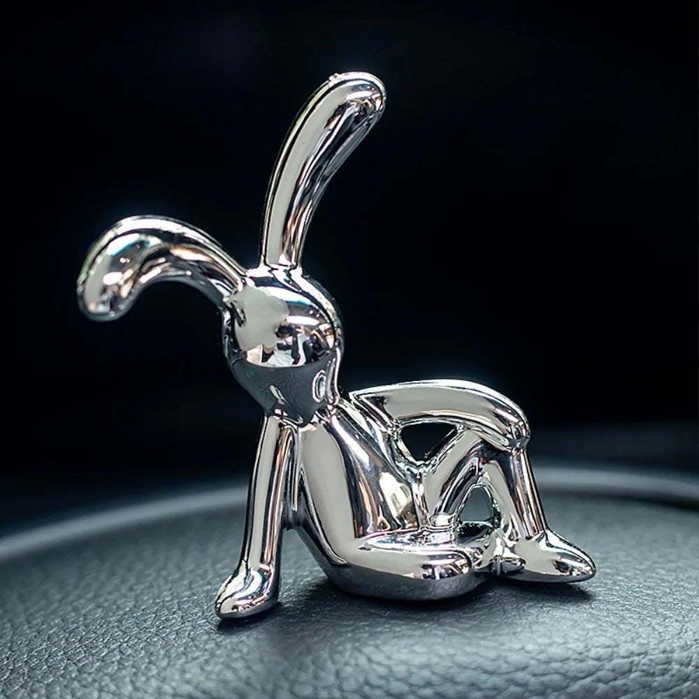 Plating Rabbit Decorative Ornament - 3D