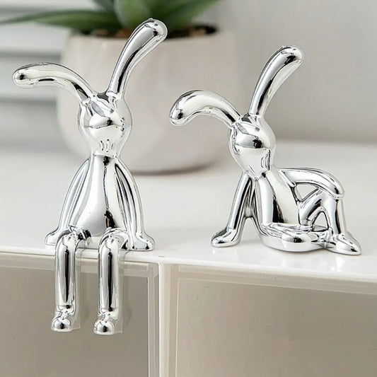 Plating Rabbit Decorative Ornament - 3D