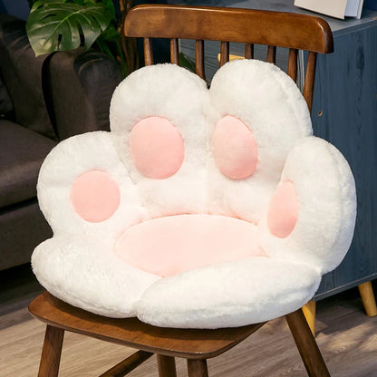 Plush Bear Paw Cushion Pillow