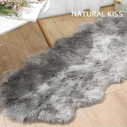 Plush Faux Sheepskin Chair Mat