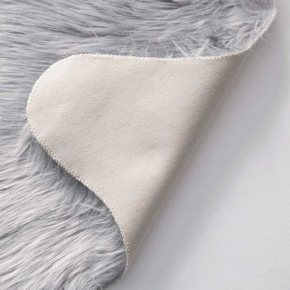 Plush Faux Sheepskin Chair Mat