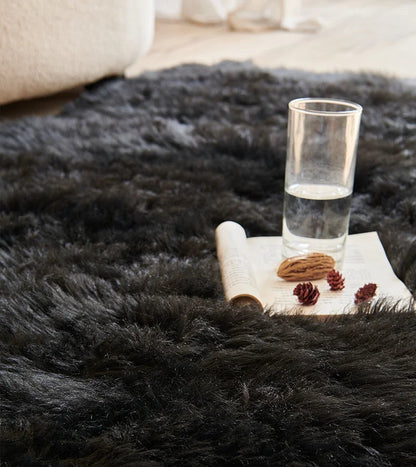 Plush Faux Sheepskin Chair Mat